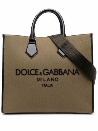 Dolce & Gabbana ドルチェ＆ガッバーナ Edge キャンバス トートバッグ