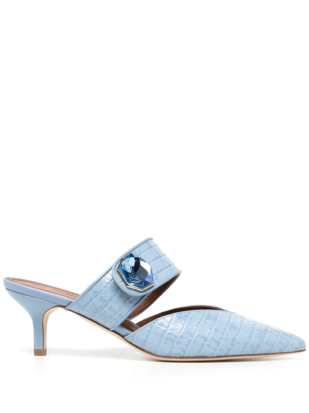 

Malone Souliers Lola pointed mules - Blue