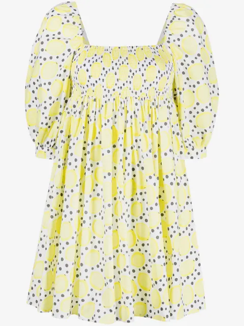 Pitusa vestido babydoll estampado 