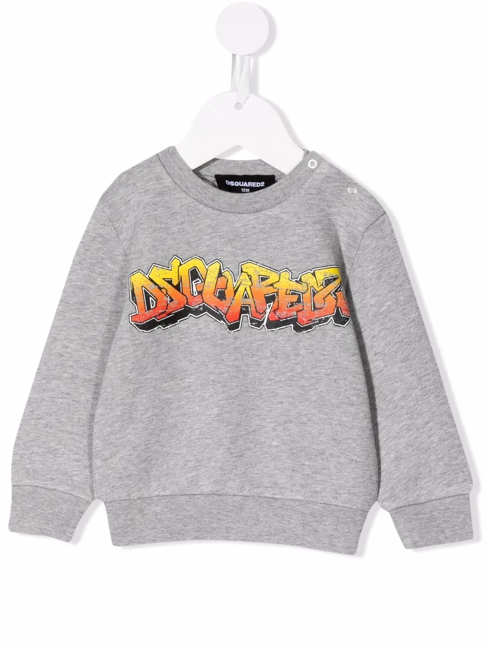 

Dsquared2 Kids logo-print sweatshirt - Grey