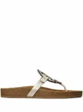Tory Burch Miller Cloud leather sandals - Gold