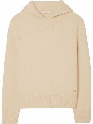 knitted moletom com capuzs ladies