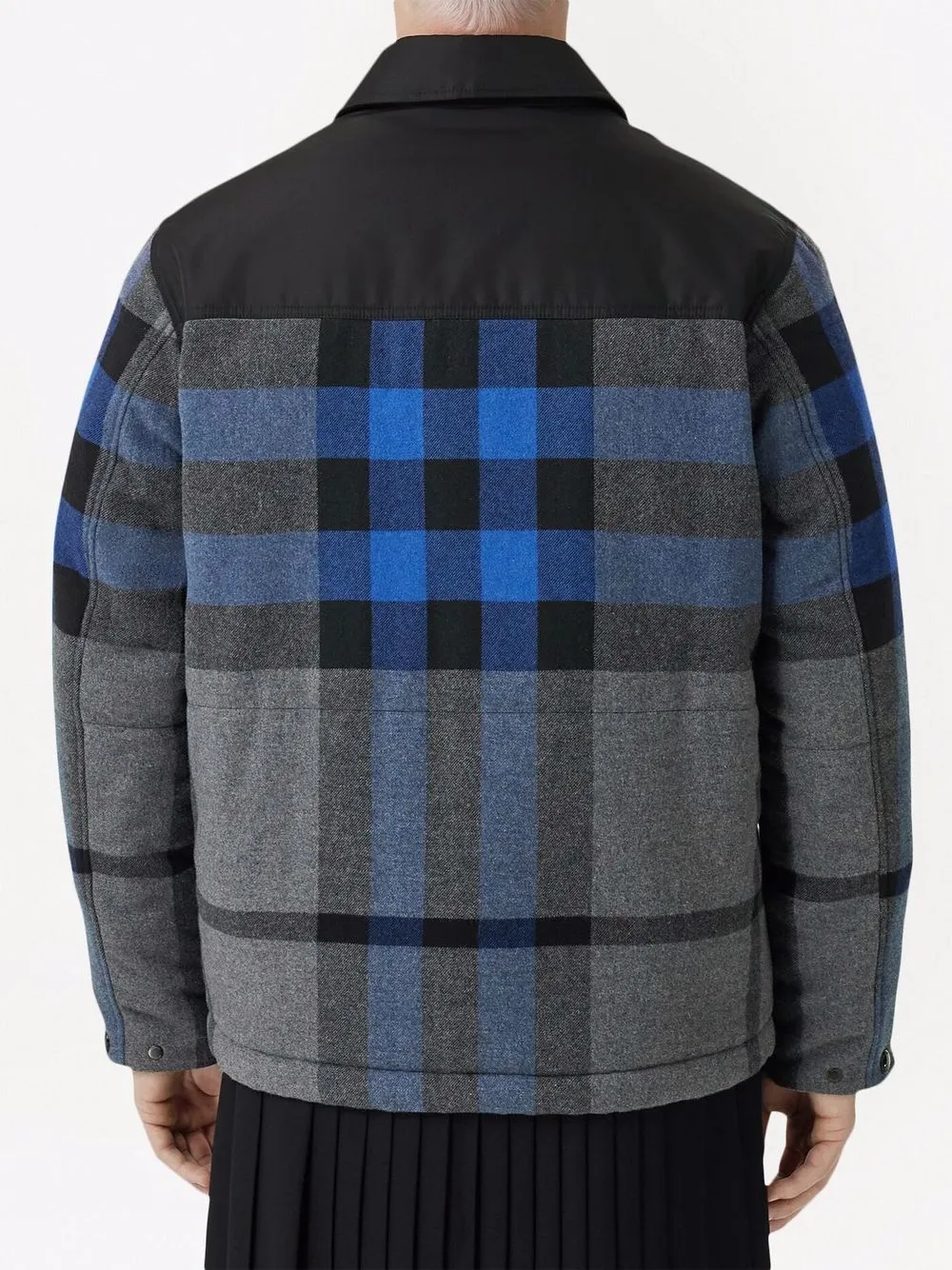 фото Burberry куртка-рубашка в клетку vintage check