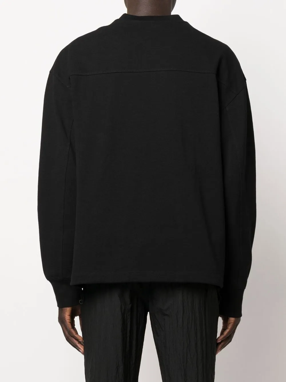 Y-3 Logo-print Drawstring Sweatshirt In Black