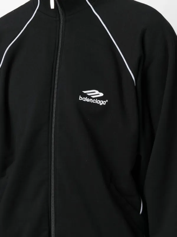 Balenciaga Logo Tracksuit Jacket - Farfetch