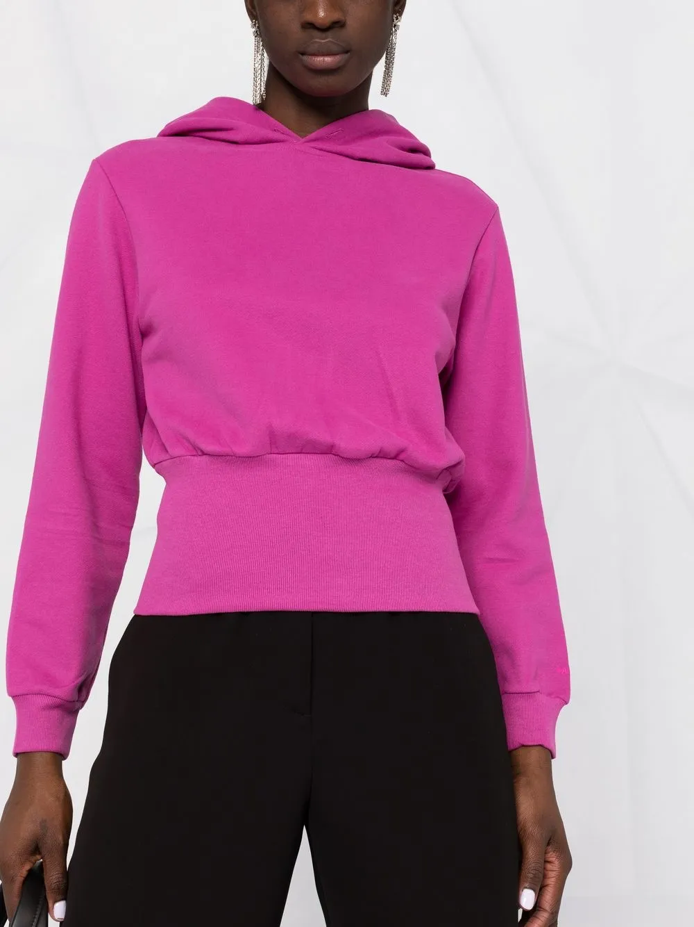 Balenciaga Sporty B Tuckin Hoodie In Pink ModeSens