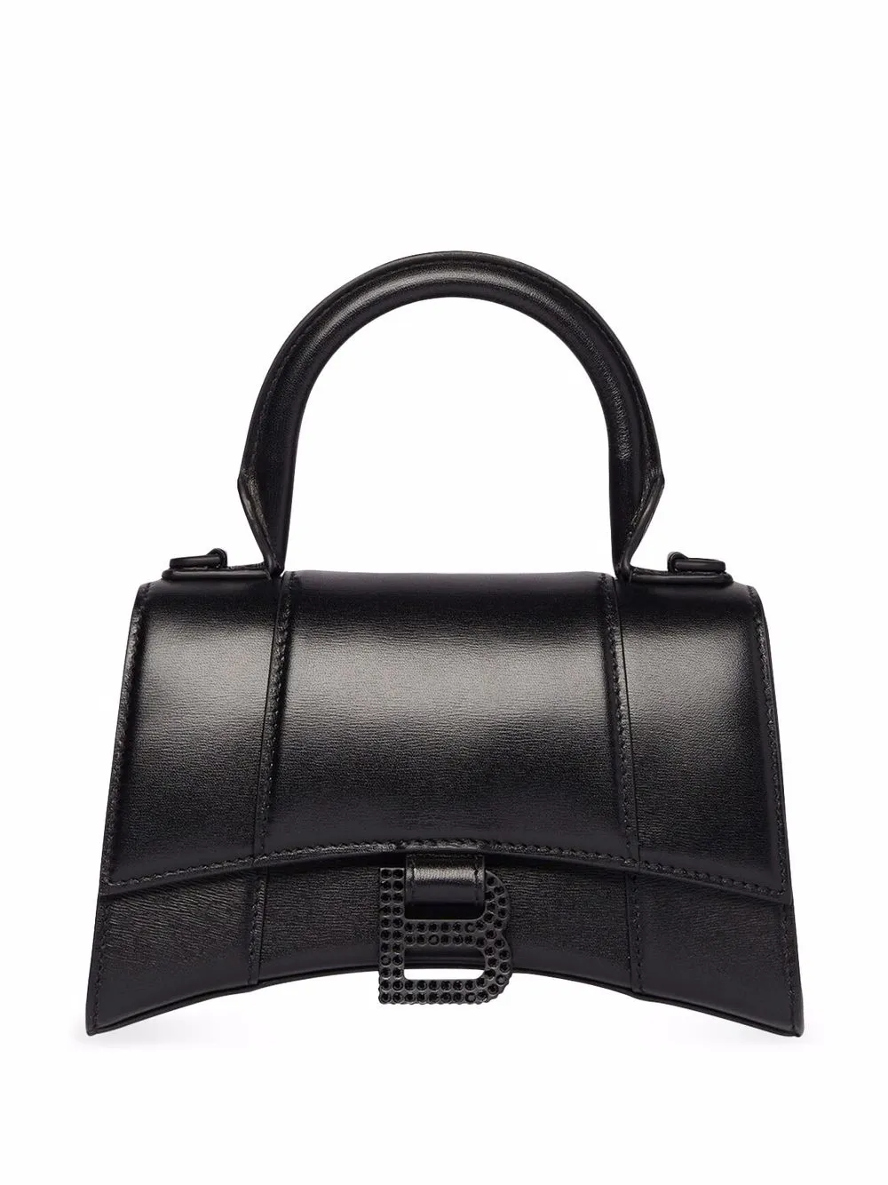 

Balenciaga bolsa de hombro Hourglass con logo - Negro