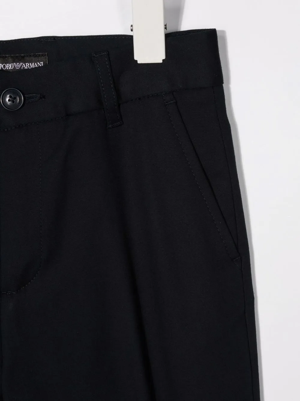 фото Emporio armani kids строгие брюки кроя слим