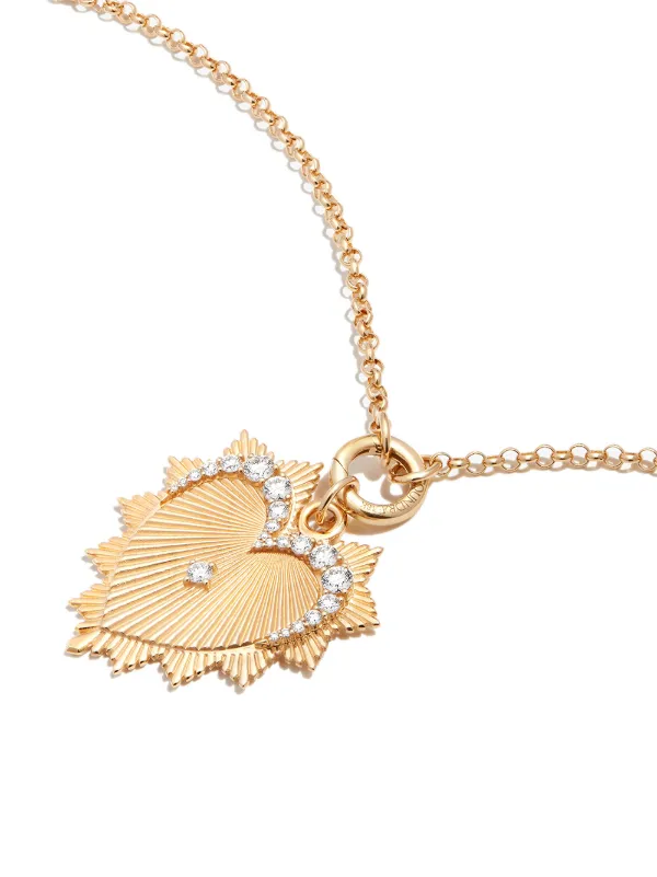 Foundrae hotsell heart necklace