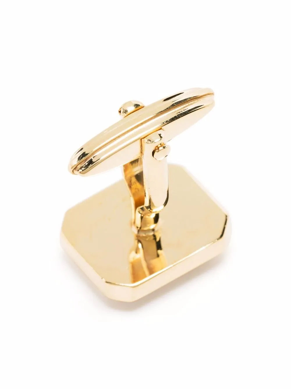 Lanvin Manchetknopen met geëmailleerd detail - Goud