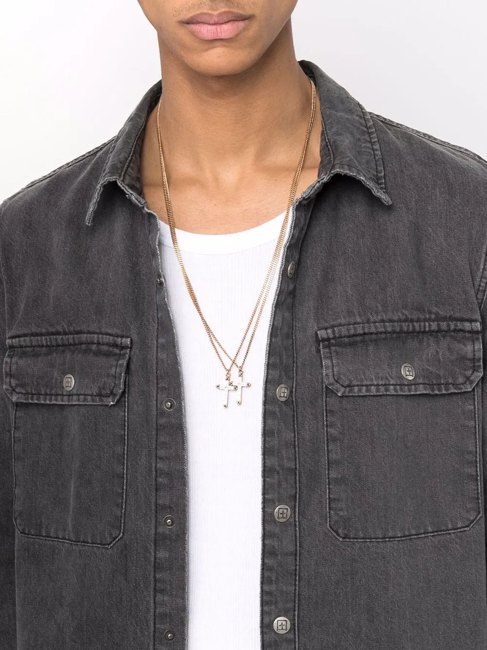 Dsquared2 Cross Pendant Necklace - Farfetch