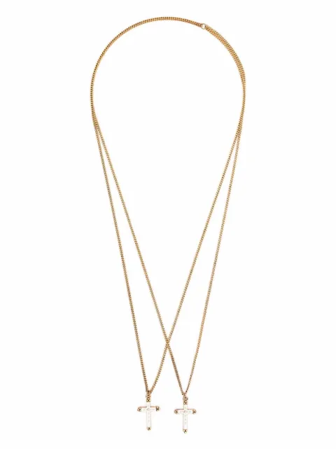 dsquared cross necklace