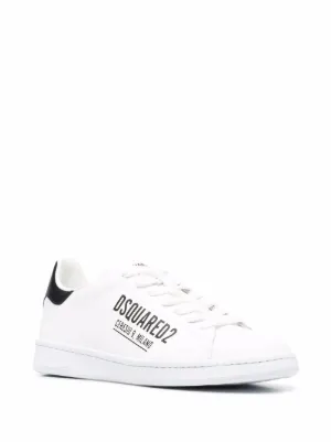 dsquared2 black trainers