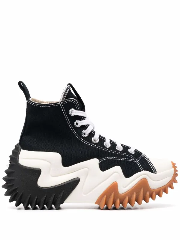 Shop Converse Run Star Motion high-top sneakers with Express