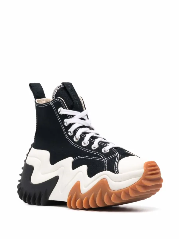 Shop Converse Run Star Motion high-top sneakers with Express