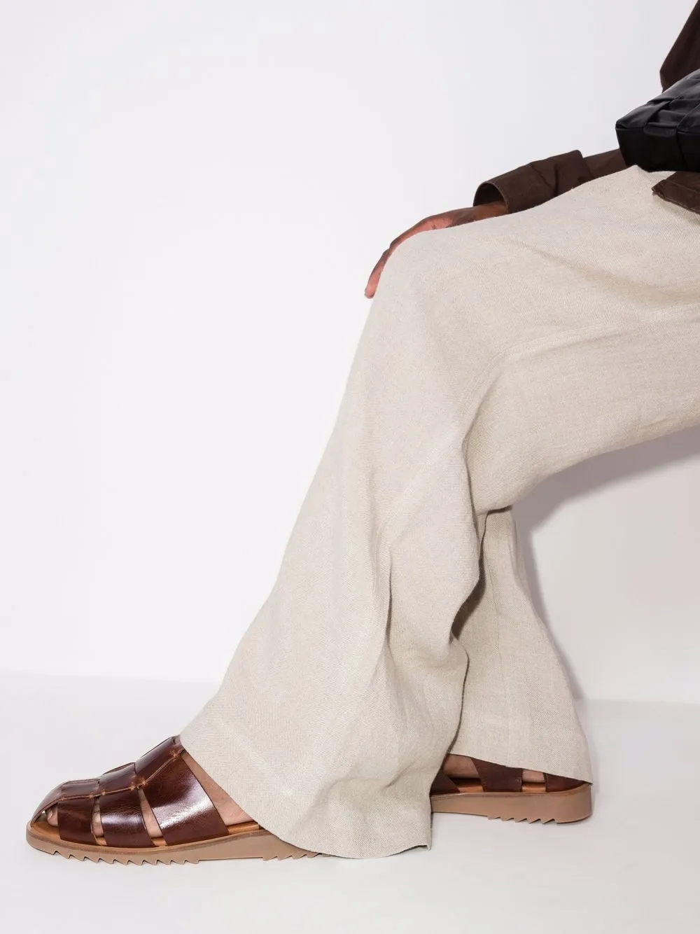  Paraboot Pacific Leather Sandals - Brown 