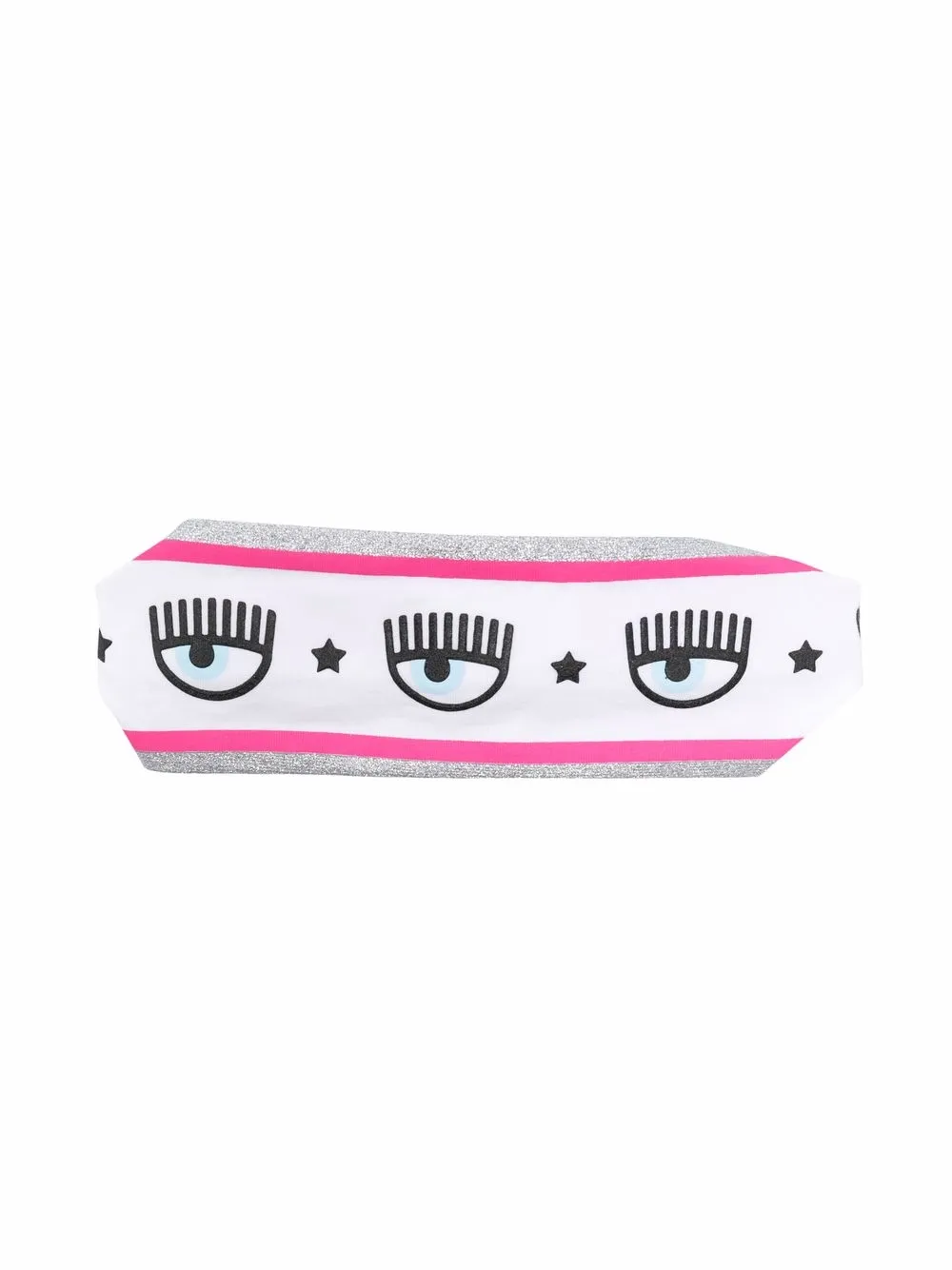 

Chiara Ferragni Kids Logomania cotton headband - White