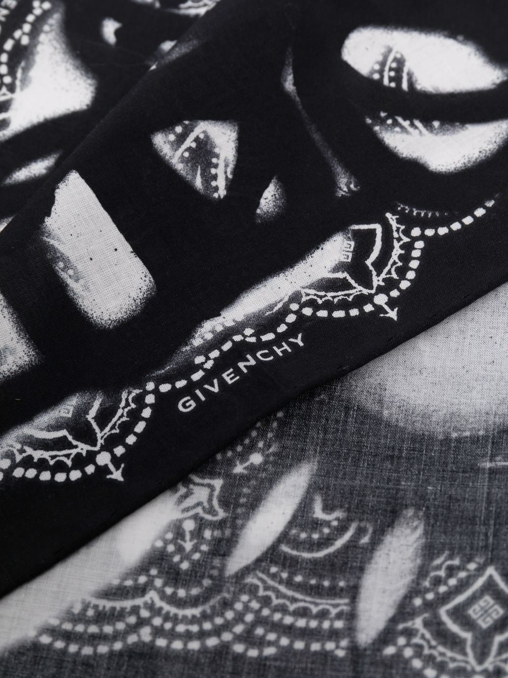 фото Givenchy шарф с графичным принтом