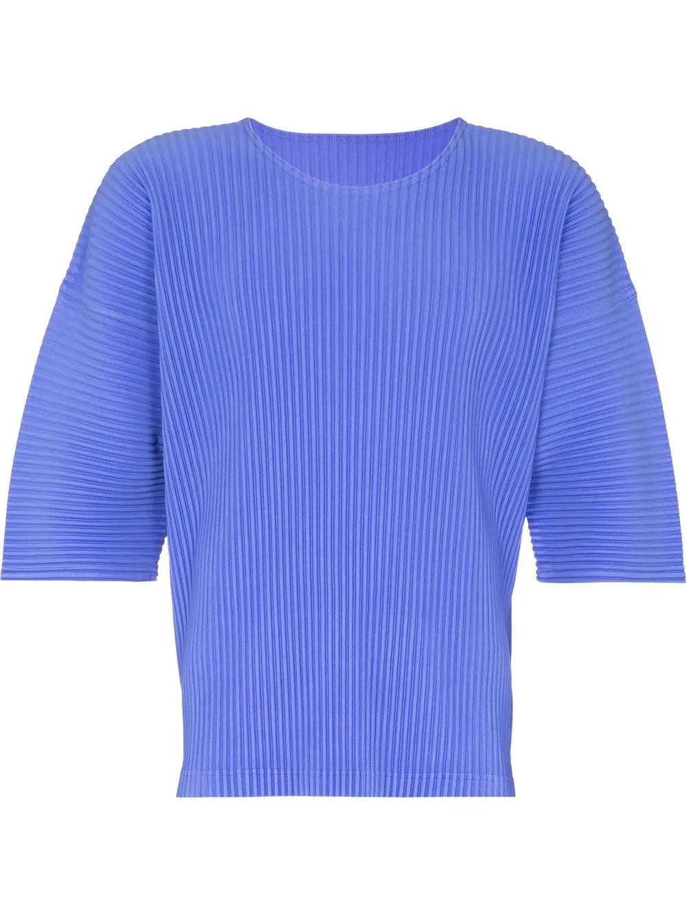 

Homme Plissé Issey Miyake playera plisada manga corta - Morado