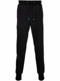 Paul Smith side-stripe tapered track pants - Black
