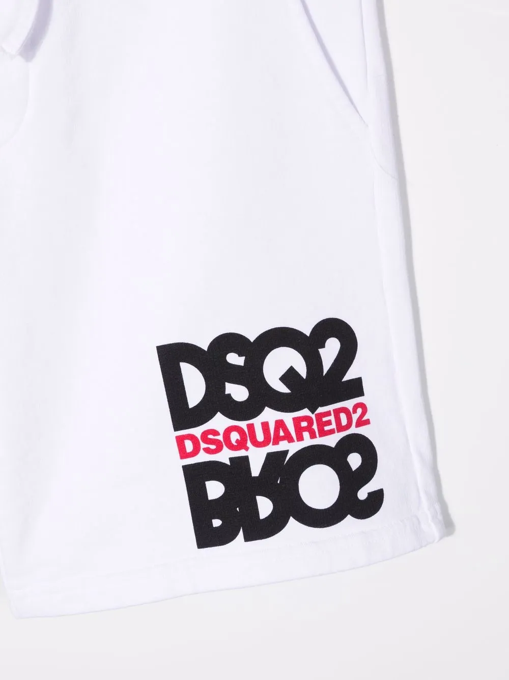 фото Dsquared2 kids шорты с логотипом