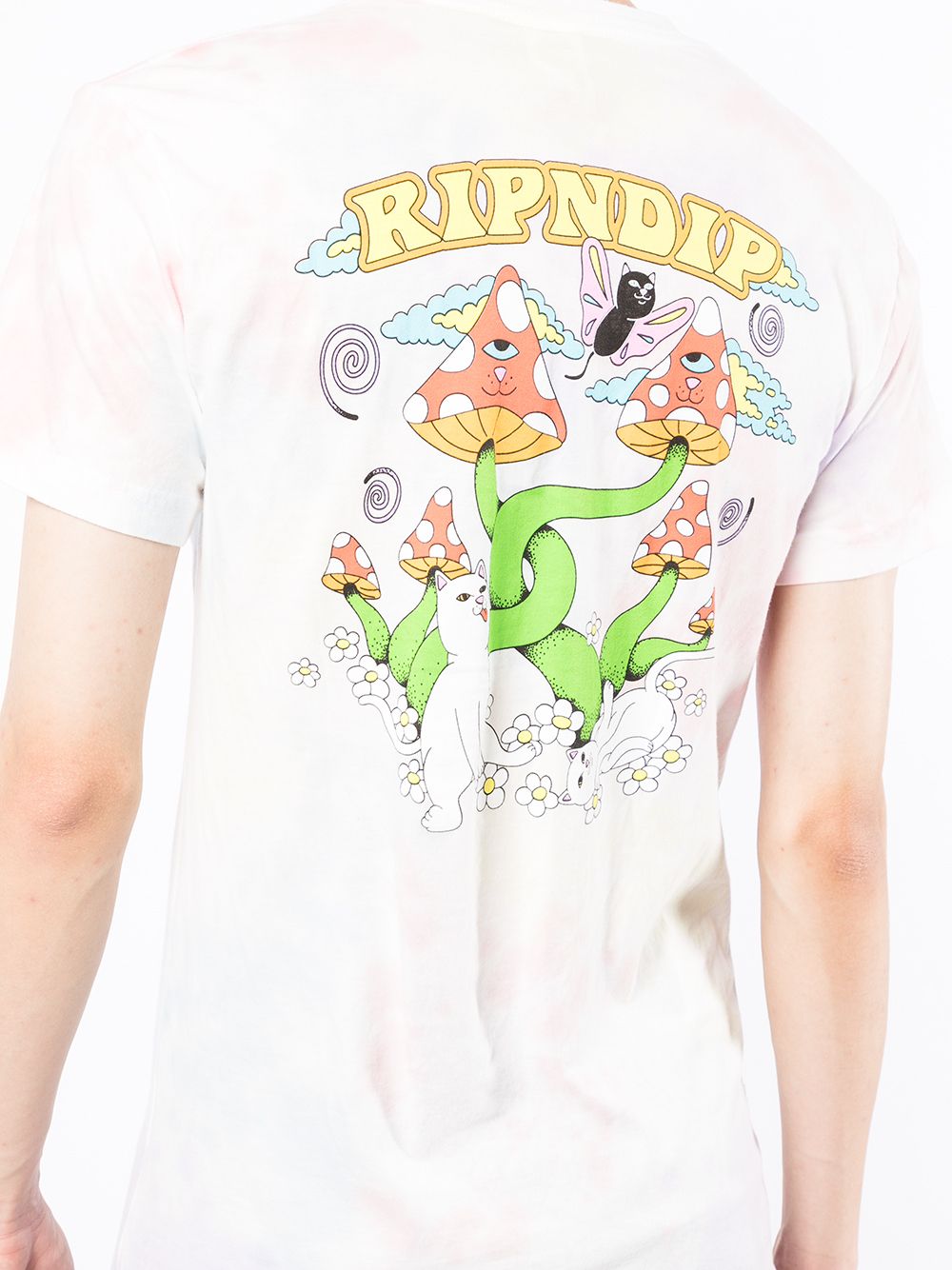 фото Ripndip футболка cloud sixty nine с принтом тай-дай