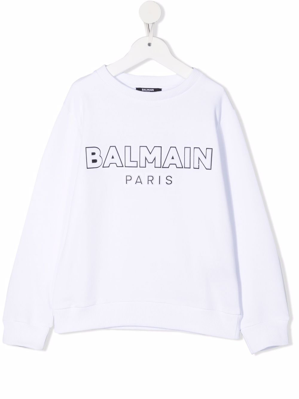 фото Balmain kids толстовка с логотипом