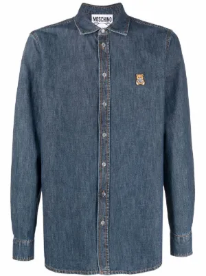 moschino blue shirt