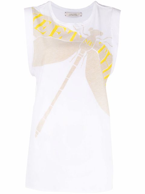 Dorothee Schumacher graphic-print cotton tank top