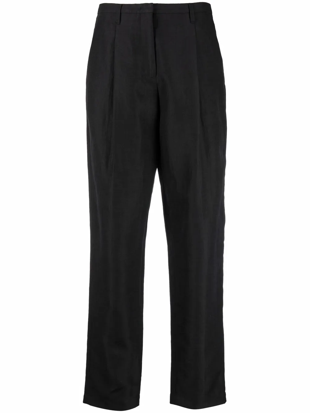 

Dorothee Schumacher pantalones capri con tiro alto - Negro