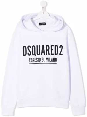 dsquared moletom com capuz junior