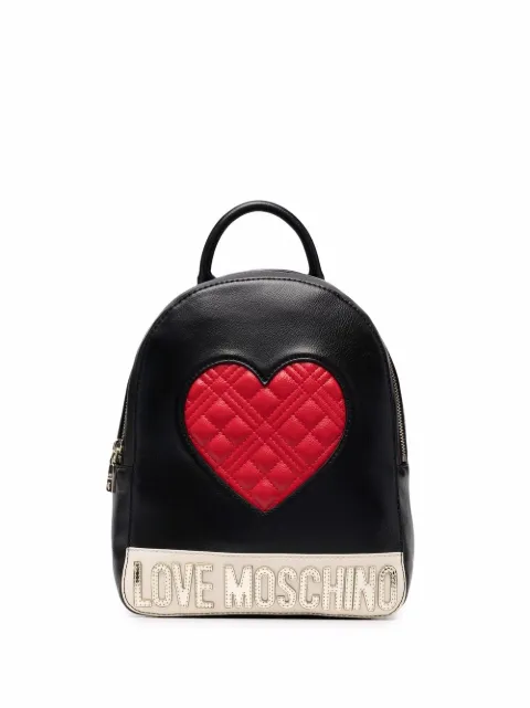valentino heart backpack