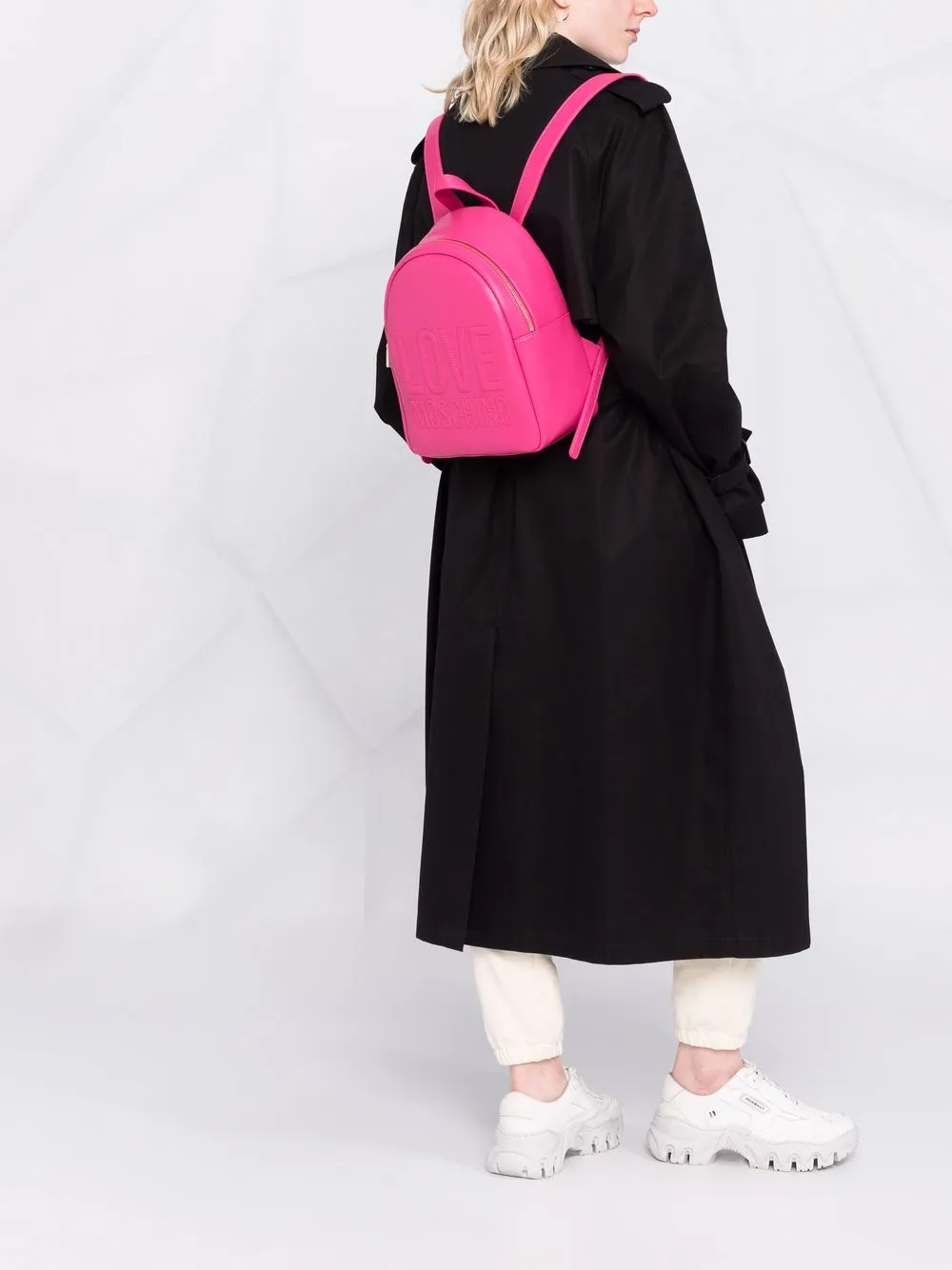 фото Love moschino рюкзак с вышитым логотипом