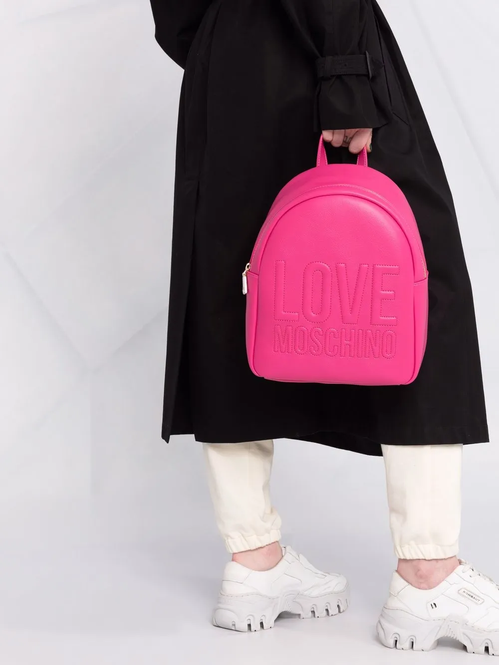 фото Love moschino рюкзак с вышитым логотипом