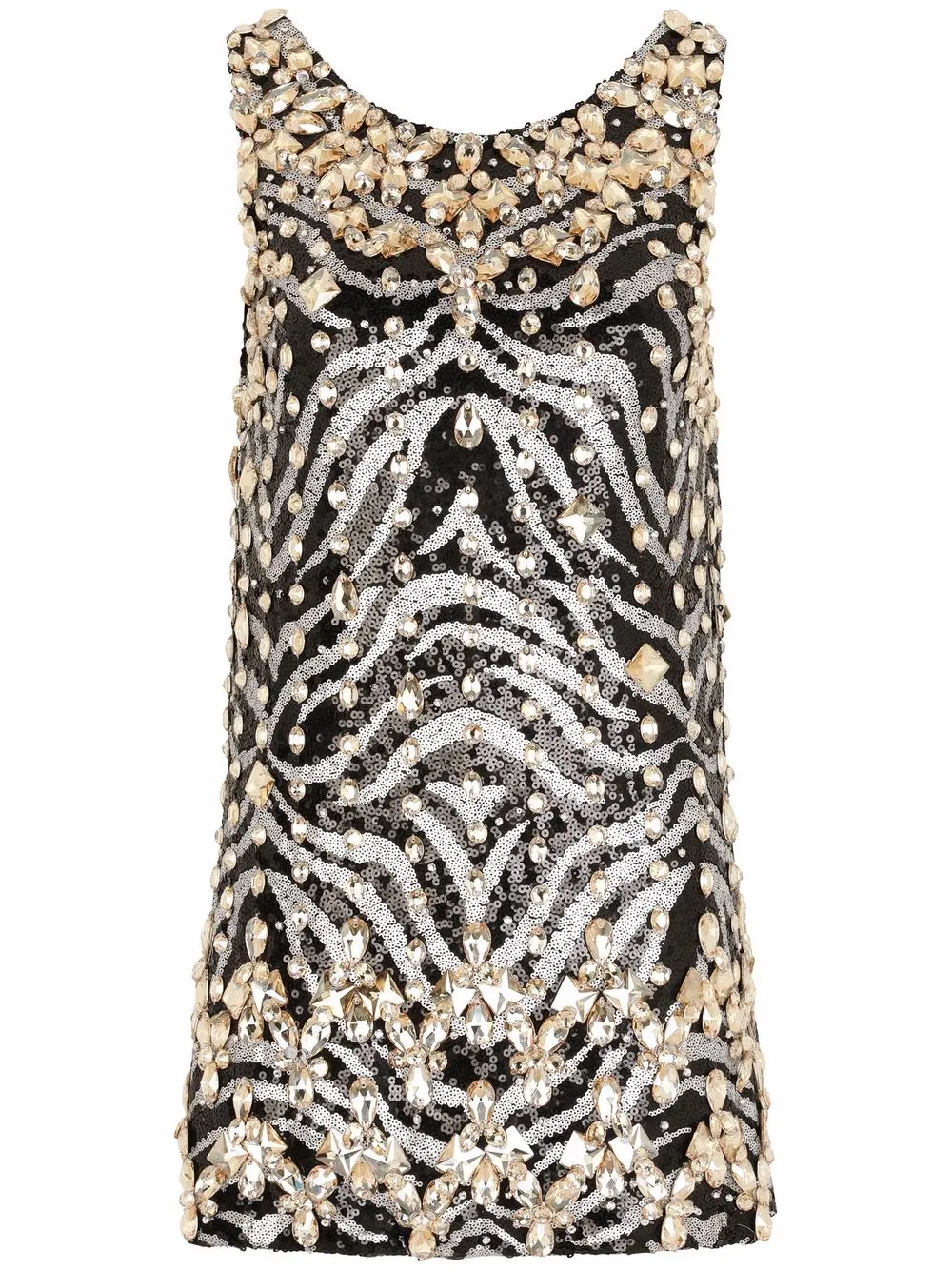 

Dolce & Gabbana vestido corto con lentejuelas - Neutro