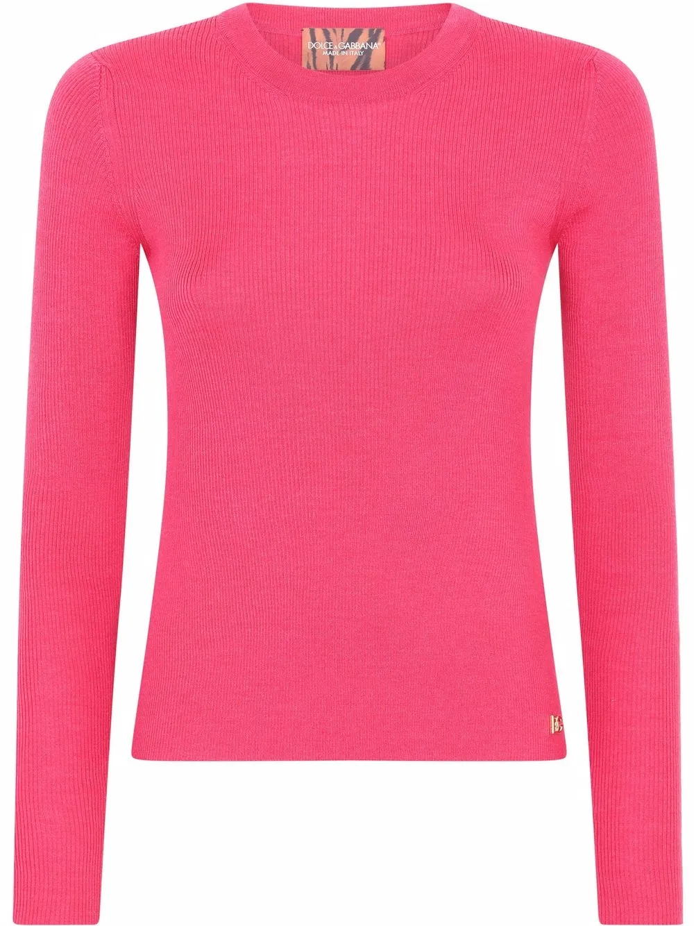 

Dolce & Gabbana cashmere-blend knitted jumper - Pink