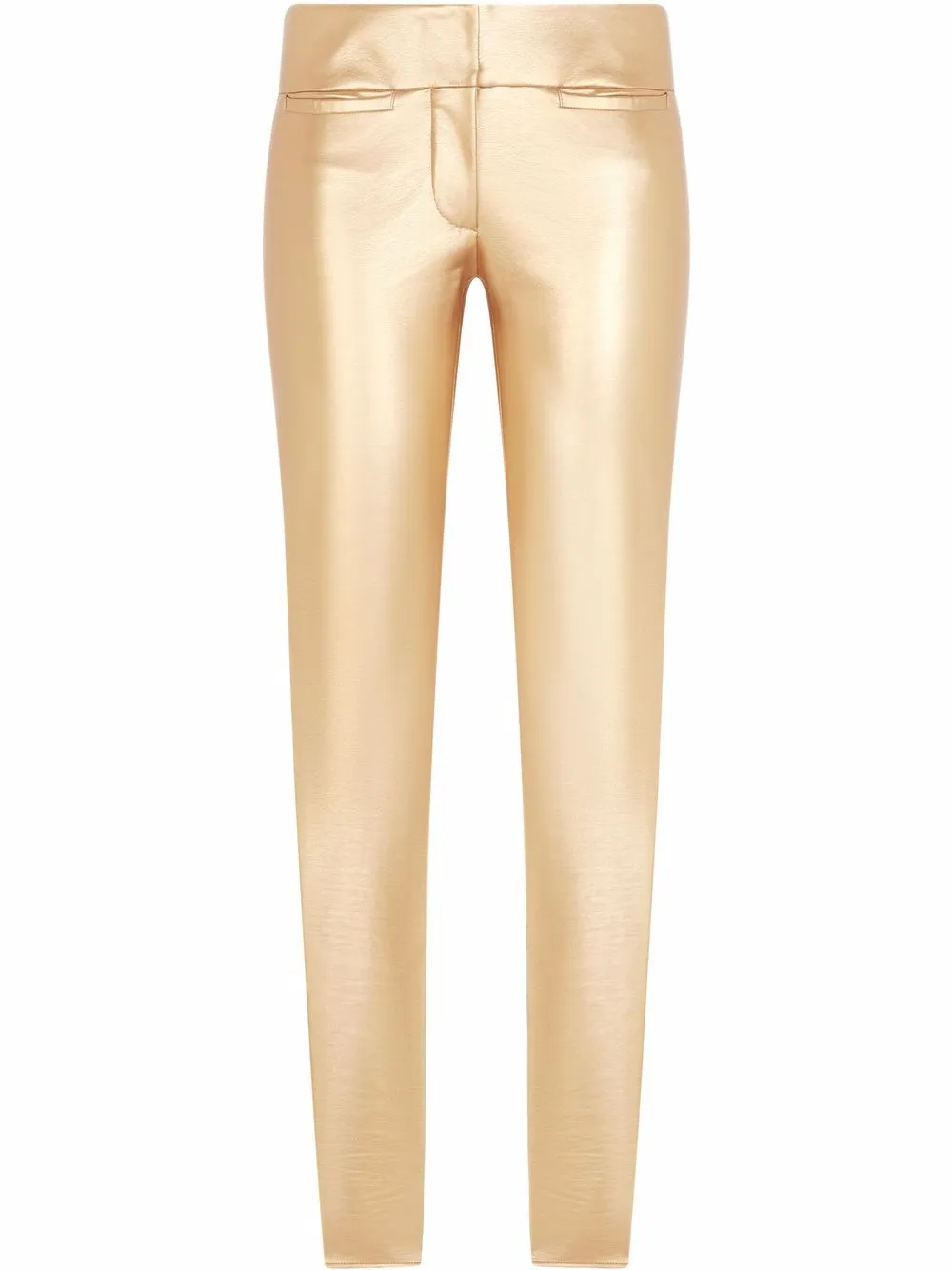 

Dolce & Gabbana leggins con efecto metalizado - Dorado