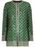 Dolce & Gabbana embellished open-front jacket - Green