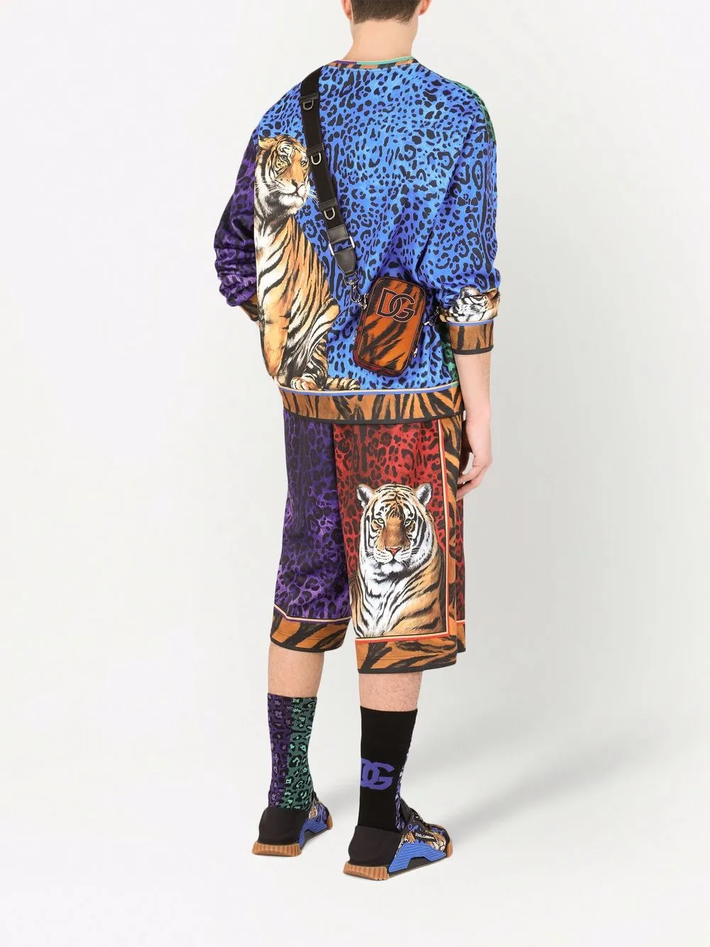 фото Dolce & gabbana сумка на плечо с принтом