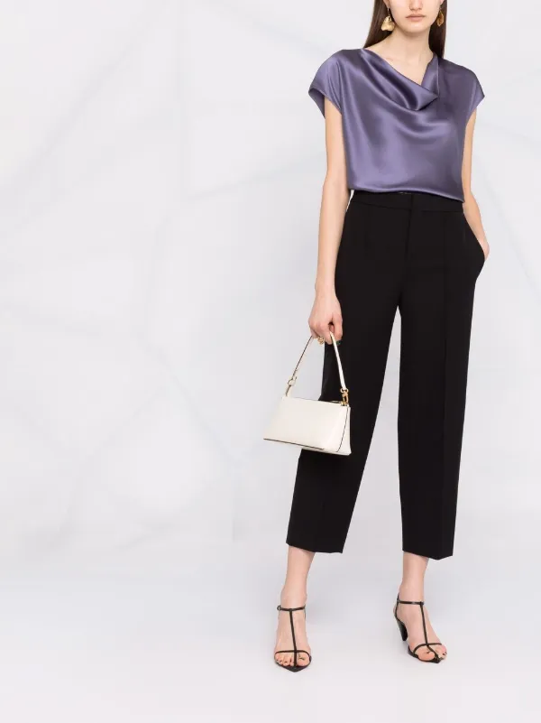 Vince Pintuck Tapered Trousers - Farfetch
