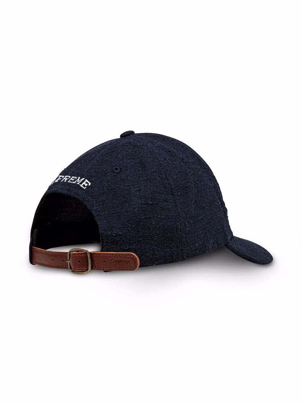 supreme terry s logo cap navy帽子