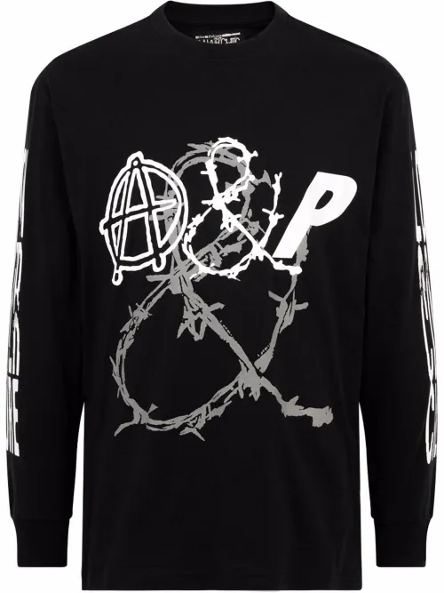 X Anarchic Adjustment sweat Counter Couture à manches longues - Palace - Modalova