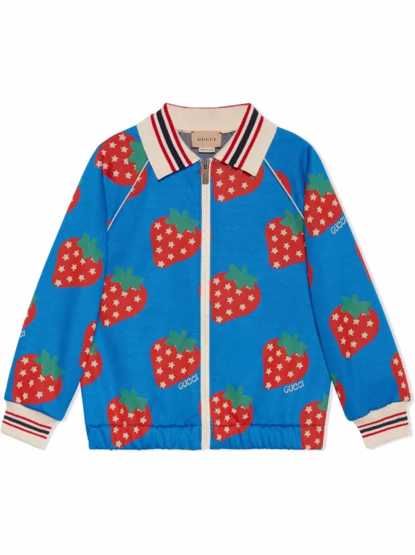 gucci strawberry jacket