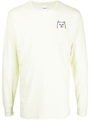 RIPNDIP Cloud 69 Green Tie Dye Long Sleeve T-Shirt