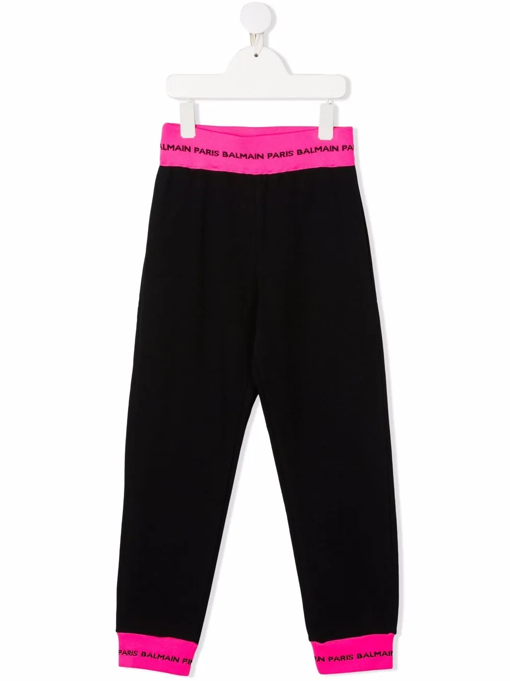 

Balmain Kids logo-waistband joggers - Black