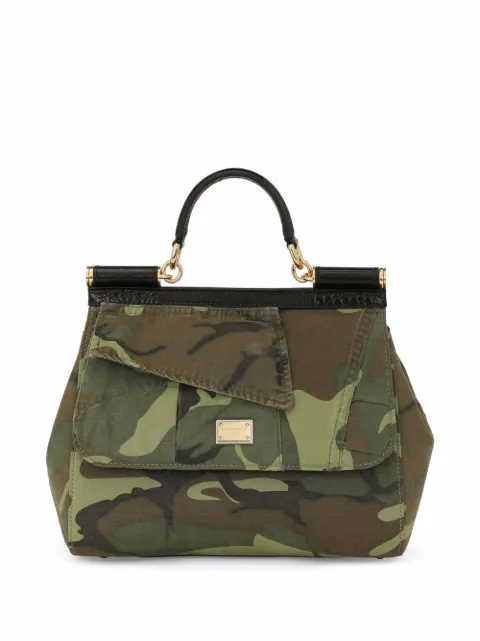 Dolce & Gabbana Bolsa tote camuflada