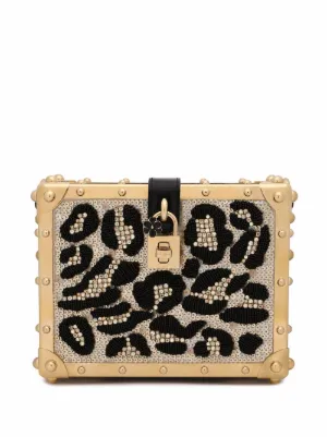 Dolce & Gabbana スパンコール ショルダーバッグ | ゴールドトーン