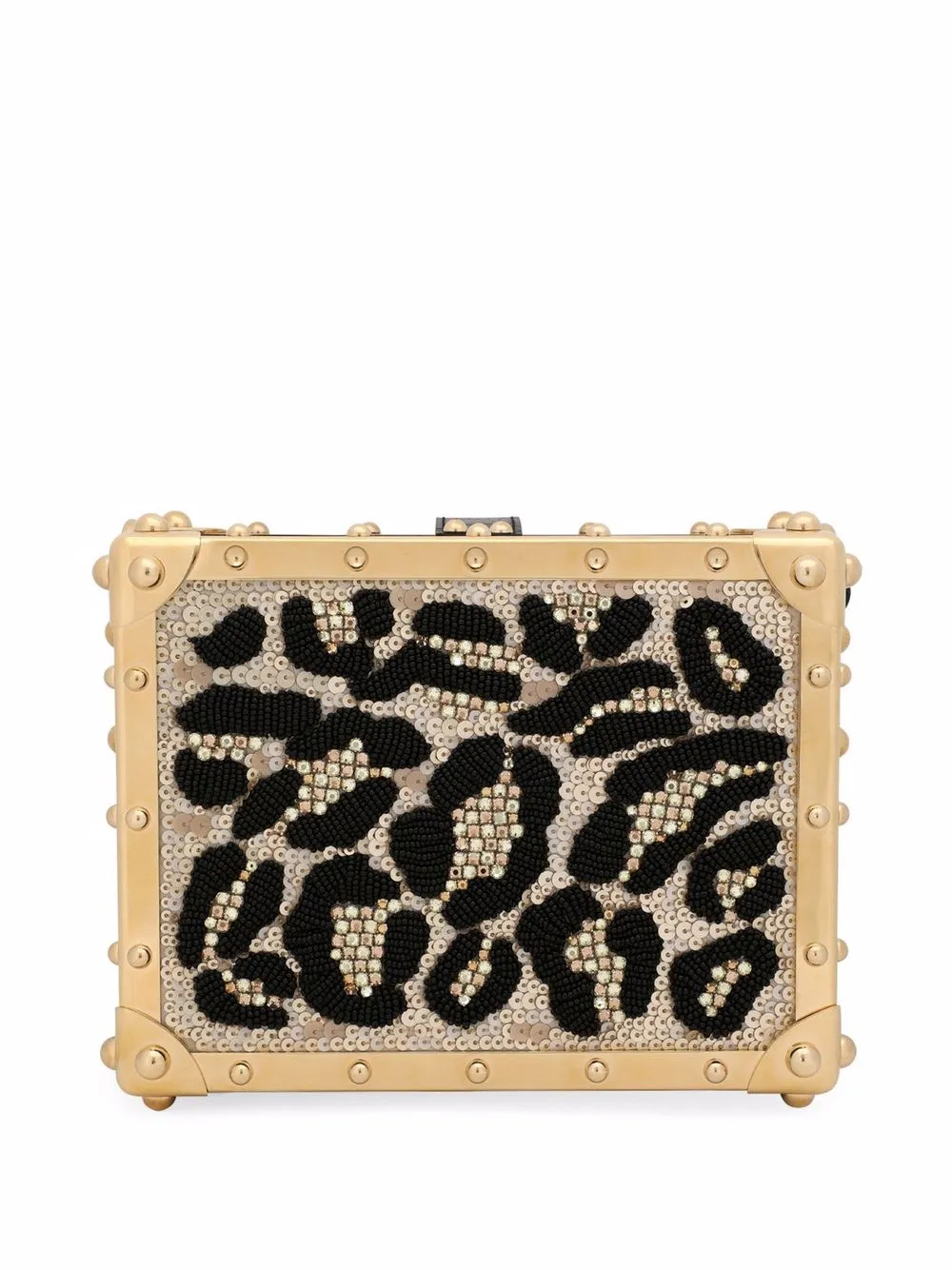  Dolce & Gabbana Satin Dolce Box Top-handle Bag - Neutrals 