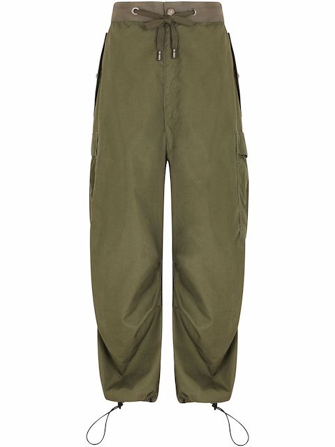 Dolce & Gabbana drawstring-fastening cargo trousers