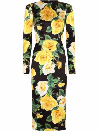 Dolce gabbana tulip on sale dress